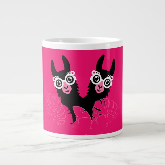 Grande Tasse Llama Sisters (Devant)