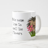 Grande Tasse L'odeur du hérisson La mule des fleurs (Devant droit)