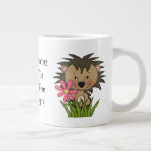 Grande Tasse L'odeur du hérisson La mule des fleurs (Droite)