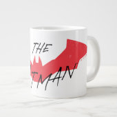 Grande Tasse Logo Batman manuscrit de chaume (Devant droit)