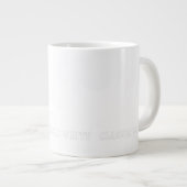 Grande Tasse Logo Blanc Classique (Devant droit)
