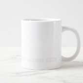Grande Tasse Logo Blanc Classique (Droite)