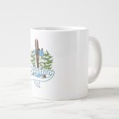 Grande Tasse Logo Brighton Utah pour skier (Devant droit)