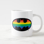 Grande Tasse Logo de Batman Rainbow (Droite)