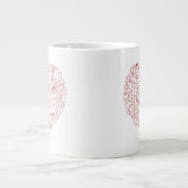 Grande Tasse Logo de doodle médium tiré à la main (Devant)