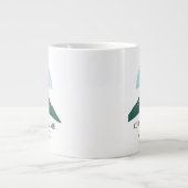 Grande Tasse Logo de l'église personnalisée (Devant)
