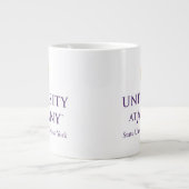 Grande Tasse Logo de l'Université d'Albany (Devant)