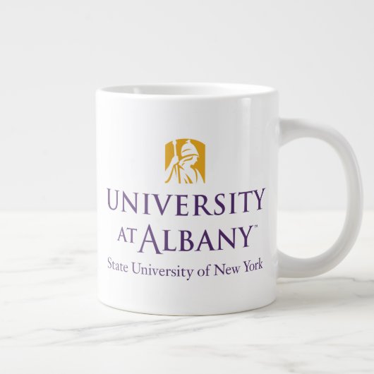 Grande Tasse Logo de l'Université d'Albany (Droite)