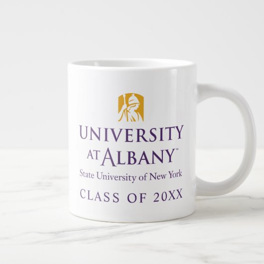 Grande Tasse Logo de l'Université d'Albany (Droite)