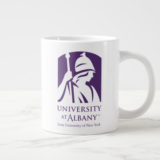 Grande Tasse Logo de l'Université d'Albany (Droite)