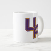 Grande Tasse Logo de l'Université d'Albany Initials (Devant droit)