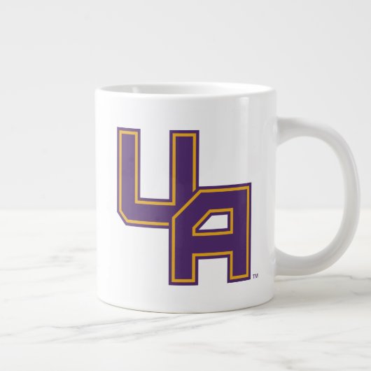 Grande Tasse Logo de l'Université d'Albany Initials (Droite)