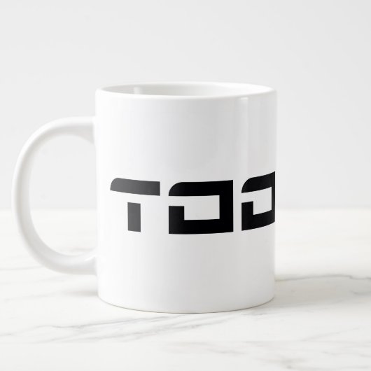 Grande Tasse Logo de police futuriste Toonami (Gauche)