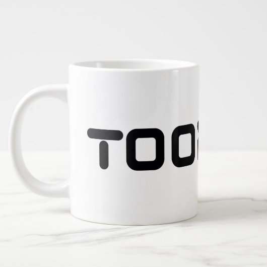 Grande Tasse Logo de police numérique Toonami (Gauche)