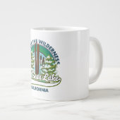 Grande Tasse Logo de ski Big Bear Lake California (Devant droit)