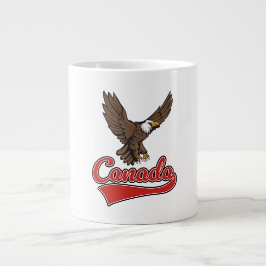 Grande Tasse logo de Voyage Canada (Devant)