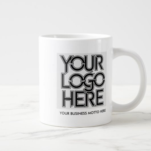 Grande Tasse Logo d'entreprise personnalisé (Droite)