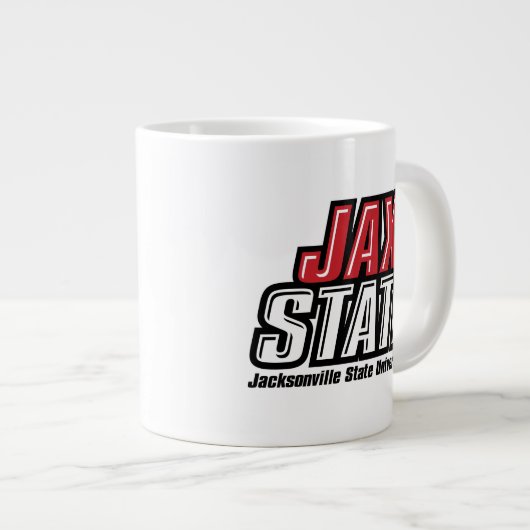 Grande Tasse Logo d'état de Jacksonville State University JAX S (Devant droit)