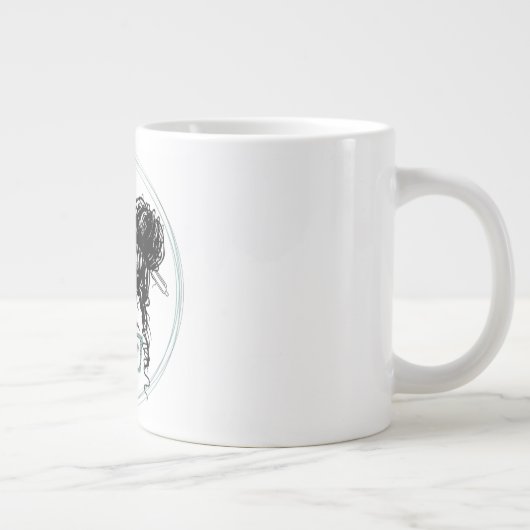 Grande Tasse Logo d'Express du mess chaud (Droite)