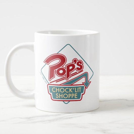 Grande Tasse Logo rouge de la boutique Pop's Chock'Lit (Gauche)
