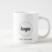 Grande Tasse Logo simple et commerce de texte (Droite)