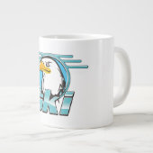 Grande Tasse Logo ski aigle doré rétro (Devant droit)