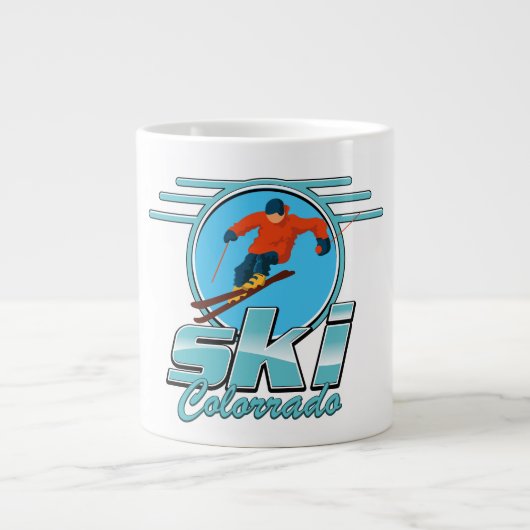 Grande Tasse logo ski Colorado (Devant)