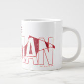 Grande Tasse Logo superposé de Batman Bat (Droite)