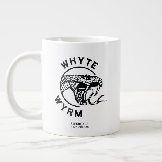Grande Tasse Logo Whyte Wyrm (Gauche)