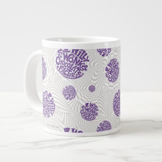 Grande Tasse Logo Willy Wonka Psychedelic Graphisme (Devant gauche)