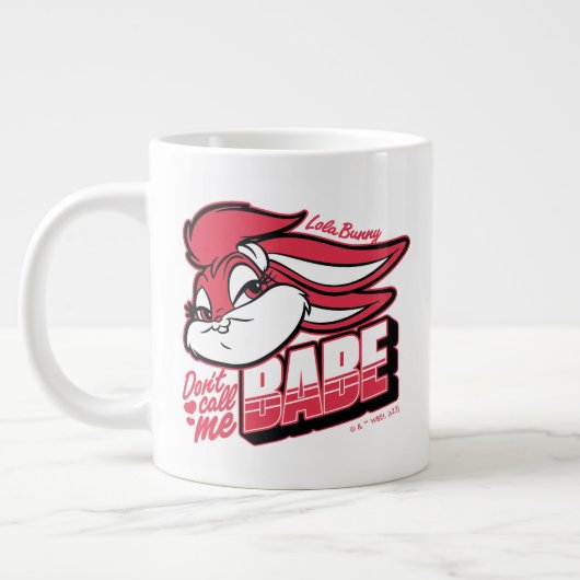 Grande Tasse Lola Bunny ne m'appelle pas Babe (Gauche)