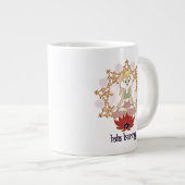 Grande Tasse Lola Bunny Yoga Lotus Pose (Devant droit)