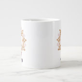 Grande Tasse Lola Bunny Yoga Lotus Pose (Devant)