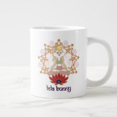Grande Tasse Lola Bunny Yoga Lotus Pose (Droite)