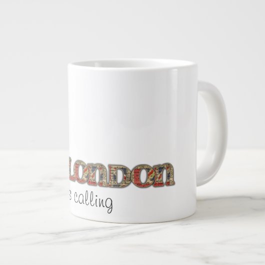 Grande Tasse Londres appelle (Devant droit)