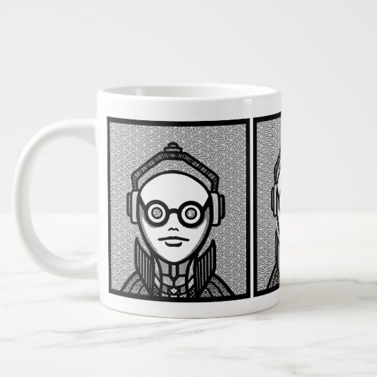 Grande Tasse Look See in Shades Design (Gauche)