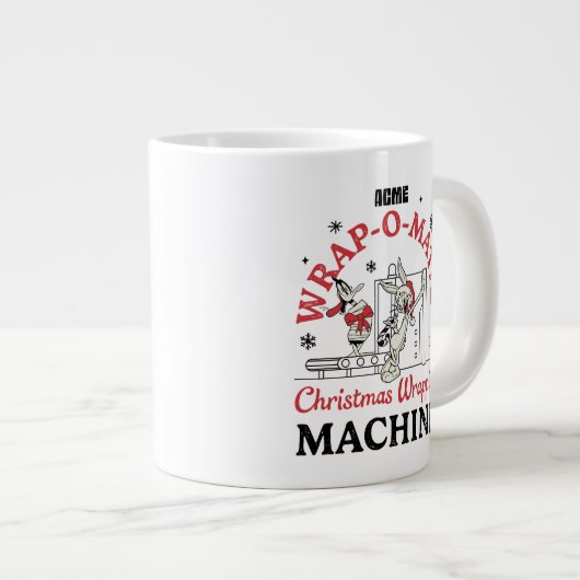 Grande Tasse LOONEY TUNES™ | Machine à envelopper ACME-O-Matic (Devant droit)