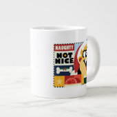 Grande Tasse LOONEY TUNES™ TAZ™ Naughty Not Nice (Devant droit)