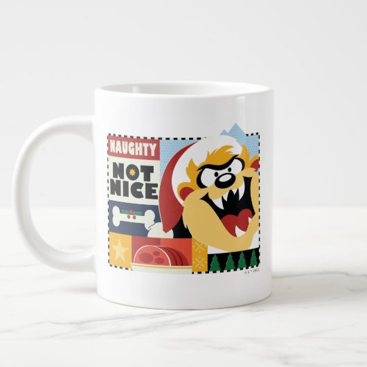 Grande Tasse LOONEY TUNES™ TAZ™ Naughty Not Nice (Gauche)