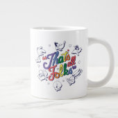 Grande Tasse LOONEY TUNES™ - That's All Folks ! Pride Badge (Droite)