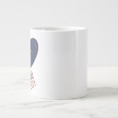 Grande Tasse LOTO Jean Heart Patch (Devant)