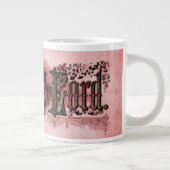Grande Tasse "Louez le Seigneur" Deep Red & Green (Droite)