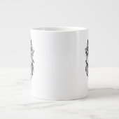 Grande Tasse Loup de tribu indienne (Devant)