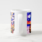 Grande Tasse Loup en hiver  (Dos)