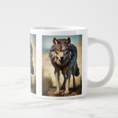 Grande Tasse loup sauvage (Droite)