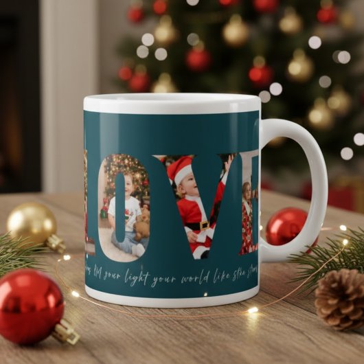 Grande Tasse Love 4 photo modern minimal personalised gift coff