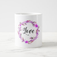 *~* LOVE INTENTION EMOTO Floral Wreath