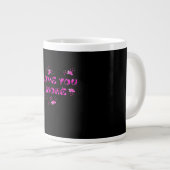Grande Tasse Love You More Visual Style  (Devant droit)