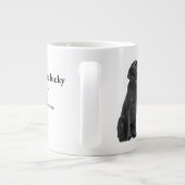 Grande Tasse Lucky Black Lab (Dos)