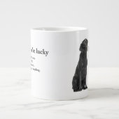 Grande Tasse Lucky Black Lab (Devant)